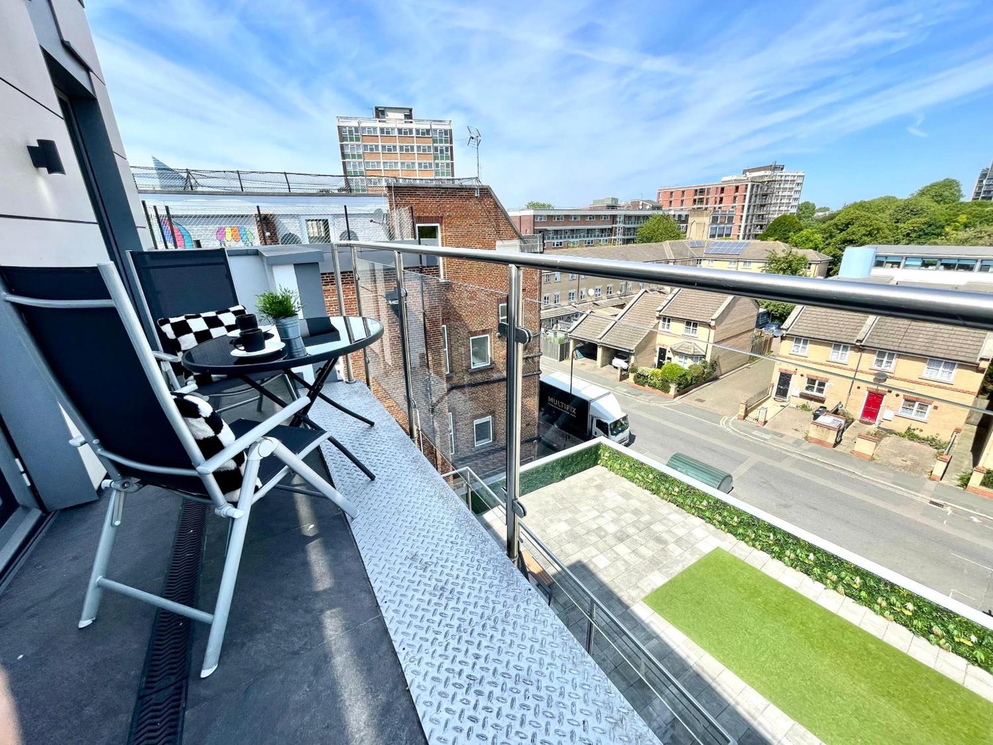 Contemporary Apartments With Private Terraces In Shoreditch, Hoxton, Islington Londres Exterior foto